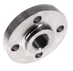 Bride Filetée DN25-PN40 Rp 1'' Acier Inoxydable 1.4571 DIN 2567 Et EN 1092-1 (Type 13)
