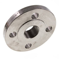 Bride Filetéee DN32-PN16 (EN) Rp 1-1/4'' Acier Inoxydable 1.4571 EN 1092-1 (type 13)