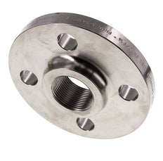 Bride Filetée DN100-PN40 Rp 4'' Acier Inoxydable 1.4571 DIN 2567 Et EN 1092-1 (Type 13)