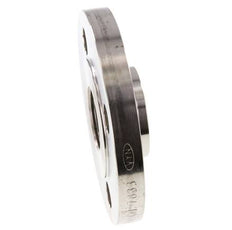 Bride Filetéee DN40-PN40 Rp 1-1/2'' Acier Inoxydable 1.4571 EN 1092-1 (type 13)