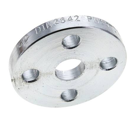 Flasque Détachable DN15-PN10 Acier Galvanisé Matériau Solide DIN 2642