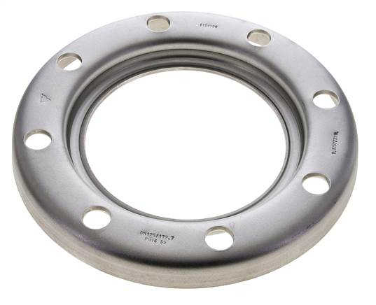 Flasque Libre DN300-PN10 Acier Inoxydable 1.4301 Pressé Semblable À DIN 2642 Et EN 1092-1 (Type 02)