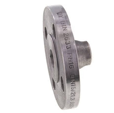 Bride De Soudage DN15-PN16 21.3mm Acier Noir DIN 2633