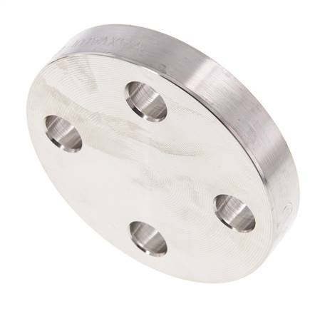 Flasque Aveugle DN15-PN40 Acier Inoxydable 1.4571 DIN 2527 Et EN 1092-1 (Type 05)