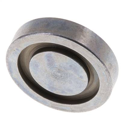 Plaque aveugle 3/4'' SAE 6000 PSI Acier ISO 6162