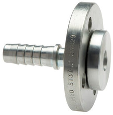 50x68 mm Pilier de tuyau en acier inoxydable 1.4401 avec bride tournante PN 10/16/25/40 DIN EN 14423 / DIN 2826