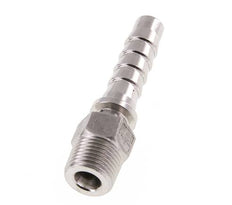 Pilier de tuyau 13x25 mm & R1/2'' en acier inoxydable 1.4301 avec filetage mâle DIN EN 14423