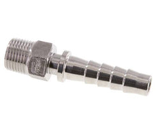 Pilier de tuyau 13x25 mm & R1/2'' en acier inoxydable 1.4301 avec filetage mâle DIN EN 14423
