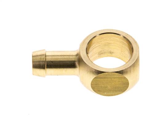 Raccord banjo en laiton de 9 mm (3/8'') et G3/8'' avec embout pour tuyau flexible