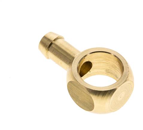 Raccord banjo en laiton de 9 mm (3/8'') et G3/8'' avec embout pour tuyau flexible