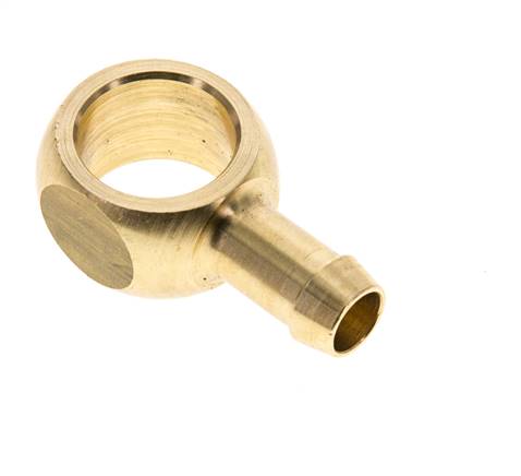 Raccord banjo en laiton de 9 mm (3/8'') et G3/8'' avec embout pour tuyau flexible