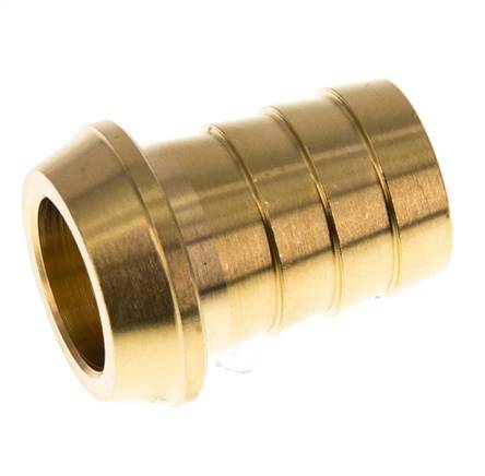 Embout de tuyau en laiton de 19 mm (3/4'') sans écrou-raccord (G1'') 17mm [2 pièces].