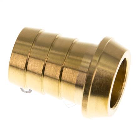 Embout de tuyau en laiton de 19 mm (3/4'') sans écrou-raccord (G1'') 17mm [2 pièces].