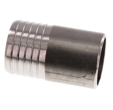 40 mm et 42,4 mm (1-1/4'') acier inoxydable 1.4571 Embout à souder Hose Barb 70mm