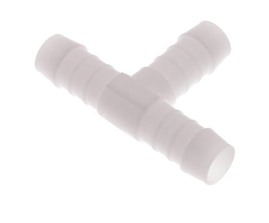 Connecteur de tuyau en T en PVDF de 9 mm (3/8'') [2 pièces].