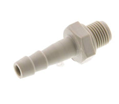 G 1/8'' mâle x 6mm barbe de tuyau en polypropylène (PP) 10 Bar