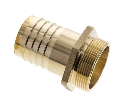 G Embout de tuyau en laiton 2'' mâle x 25 mm 16 Bar