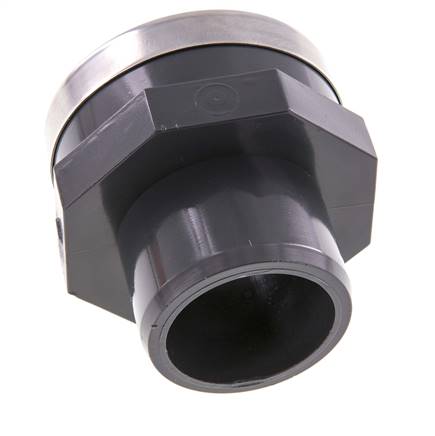 Raccord PVC mâle femelle 50 mm x femelle Rp 2