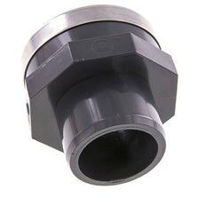 Raccord PVC mâle femelle 50 mm x femelle Rp 2