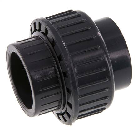 Raccord union en PVC Douille 32x61mm FKM