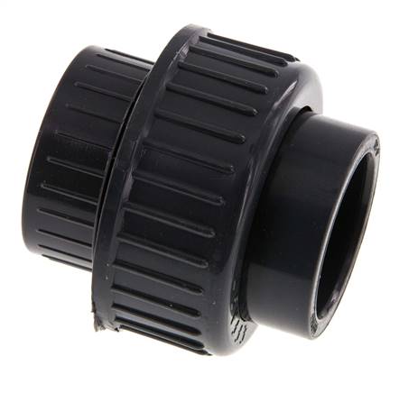 Raccord union en PVC Douille 32x61mm FKM
