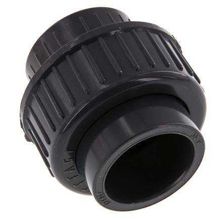Raccord union en PVC Douille 32x61mm FKM