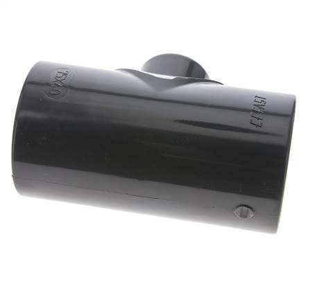 Té de réduction en PVC Douille 75 à 40mm
