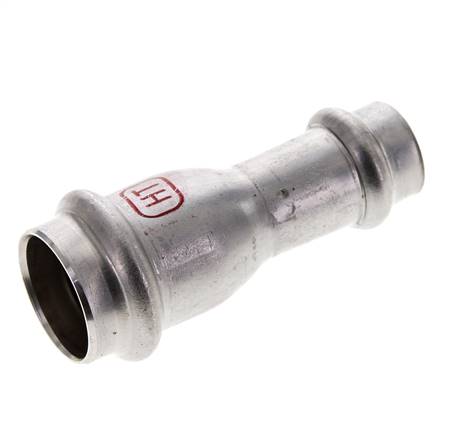 Raccord à sertir - 15mm Femelle & 22mm - Acier inoxydable
