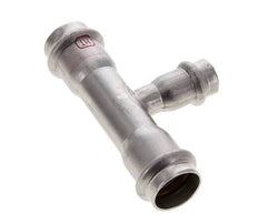 Raccord en T à sertir - 15mm Femelle & 22mm - Acier inoxydable