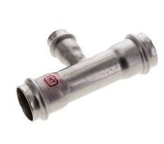 Raccord en T à sertir - 18mm Femelle & 28mm - Acier inoxydable