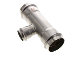 Raccord en T à sertir - 35mm Femelle & 54mm - Acier inoxydable