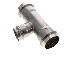 Raccord en T à sertir - 42mm Femelle & 54mm - Acier inoxydable