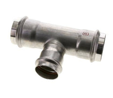 Raccord en T à sertir - 42mm Femelle & 54mm - Acier inoxydable