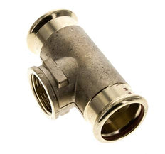 Tee Press Fitting - 35mm Femelle & Rp 1'' Femelle - Alliage de cuivre