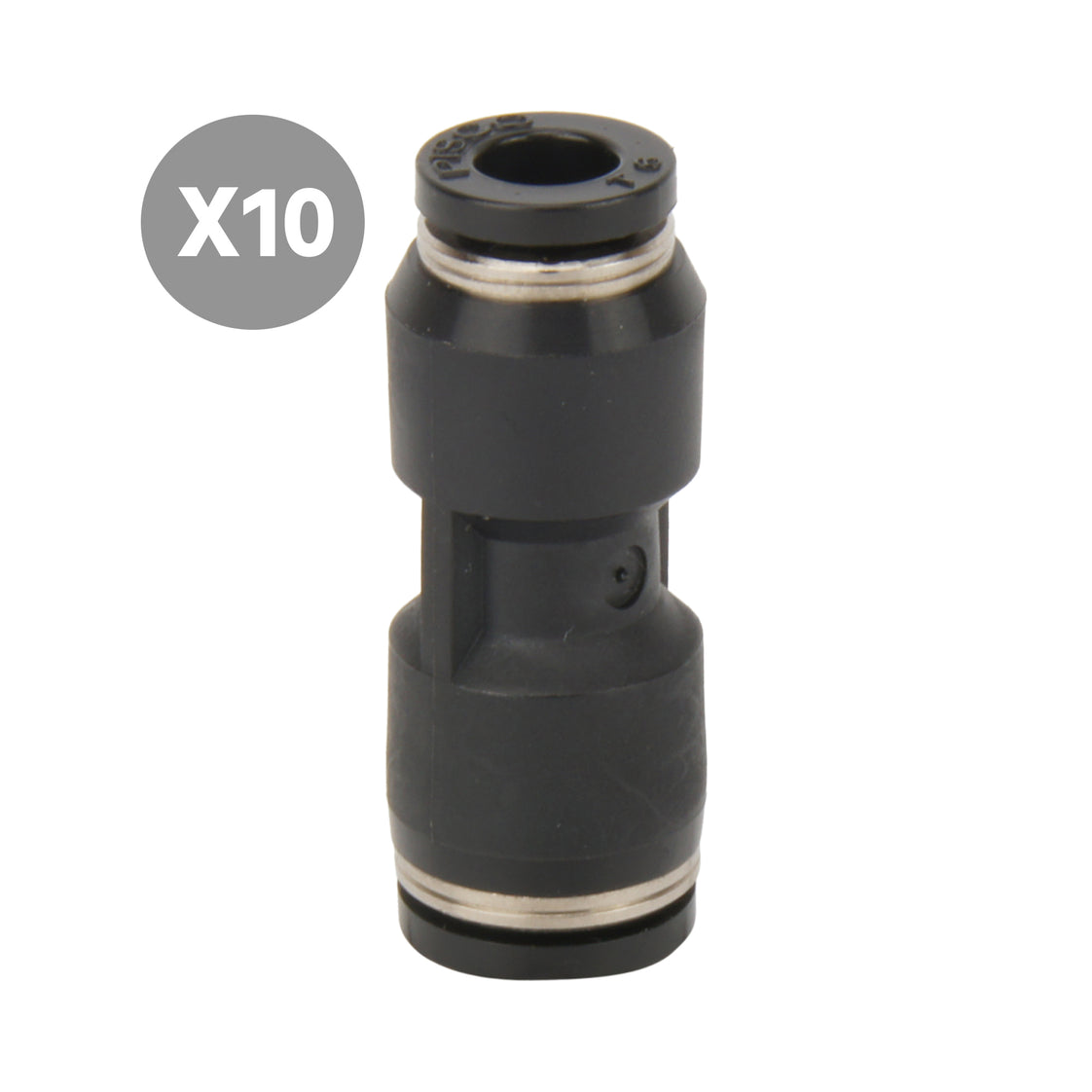 Raccord union droit 8x6mm [10 pièces].