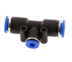 Raccord enfichable en Té 4mm x 8mm PA 66 NBR [2 Pièces].