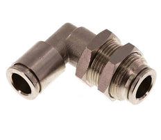 raccord enfichable coudé 90deg 8mm laiton NBR Bulkhead