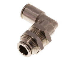 raccord enfichable coudé 90deg 8mm laiton NBR Bulkhead