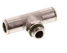 té en ligne 10mm x G1/4'' Raccord enfichable à filets mâles en laiton FKM rotatif