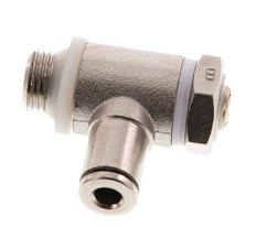 Vanne de régulation de débit Coude de sortie de compteur 4 mm - G1/8'' Banjo à vis fendue en laiton