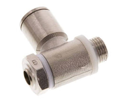 Vanne de régulation de débit Coude de sortie de compteur 8 mm - G1/8'' Banjo à vis fendue en laiton