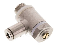 Vanne de régulation de débit Coude de sortie de compteur 4 mm - G1/8'' Banjo à vis fendue en laiton