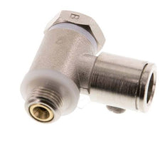 Vanne de régulation de débit Coude de sortie de compteur 8 mm - G1/8'' Banjo à vis fendue en laiton