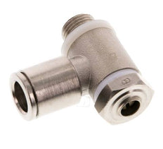 Vanne de régulation de débit Coude de sortie de compteur 8 mm - G1/8'' Banjo à vis fendue en laiton