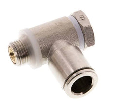 Vanne de régulation de débit Coude de sortie de compteur 8 mm - G1/8'' Banjo à vis fendue en laiton