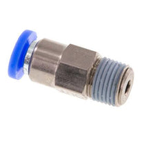 Clapet anti-retour à poussoir 4mm & R1/8'' mâle en laiton/PBT 0.2-10bar (3-145psi) Filetage de tuyau