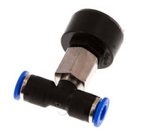 Manomètre 6mm Union Straight 0-10 bar (0-145psi)