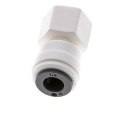 Raccord enfichable 1/4'' x 1/8'' NPT avec filets femelles POM EPDM [10 pièces].