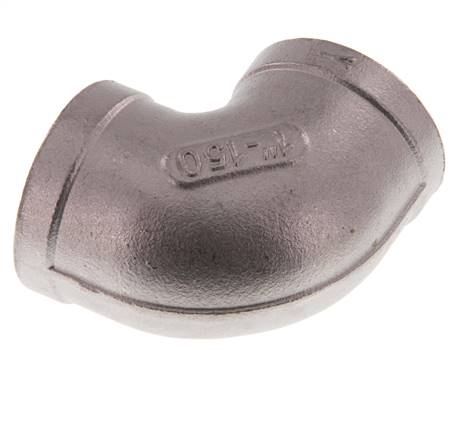 Raccord coudé 90° Rp 1'' en acier inoxydable 10 Bar
