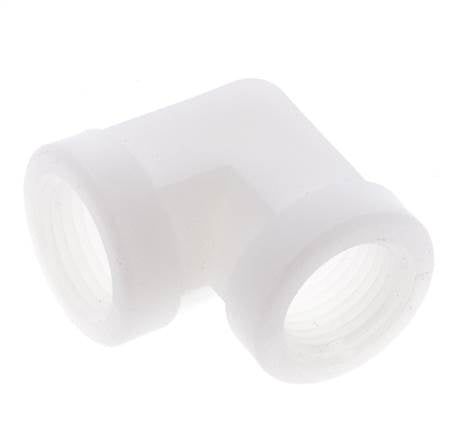 Raccord coudé 90deg G1/2'' femelle Polypropylène (pp) 10bar (140.5psi) FDA